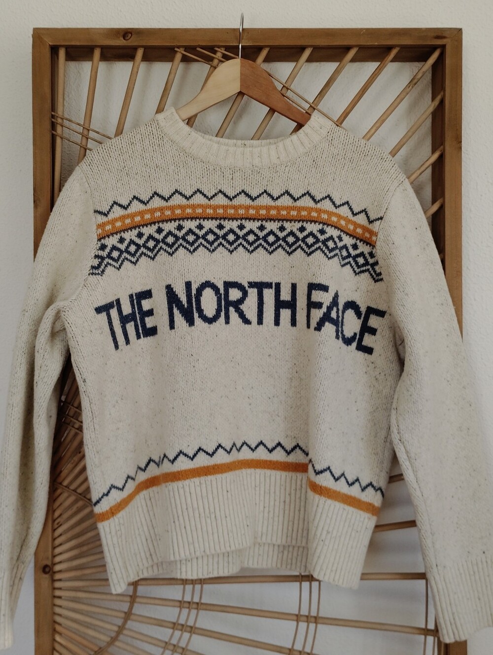 The North Face Wool & Cotton Crew Neck Sweater / Size Large